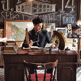 黑色經典禮服西裝定制