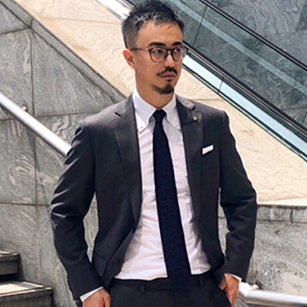 喜叔深灰色同款西服定制