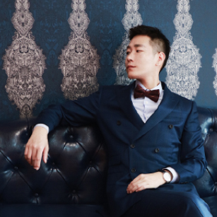 藏藍(lán)色同款西服定制