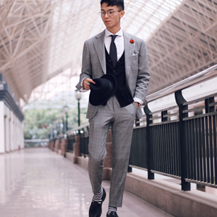 達(dá)人-梁文輝同款定制西服